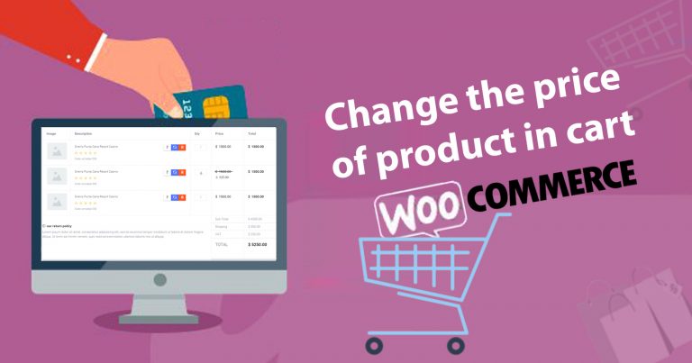 How to change price of specific product and quantity in cart?