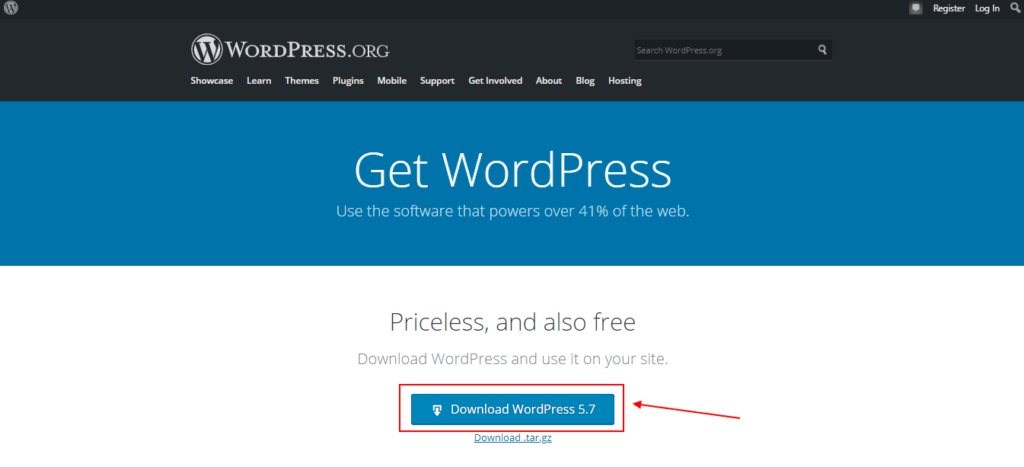 Install WordPress 2