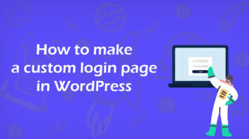 Custom login page in WordPress