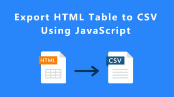 export html table to csv angular