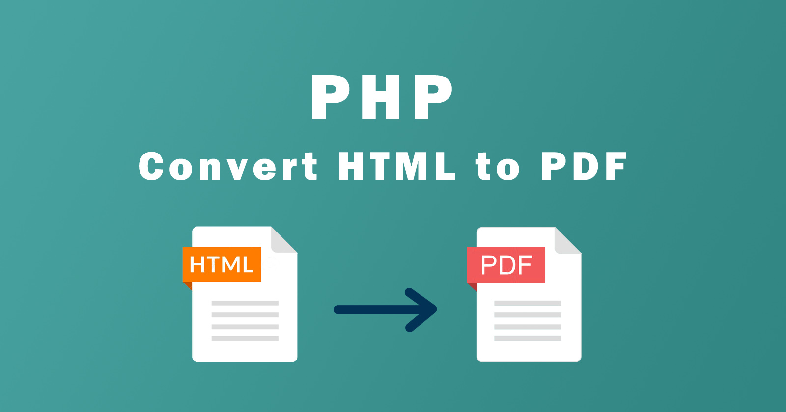 How to Convert Html to PDF using PHP?