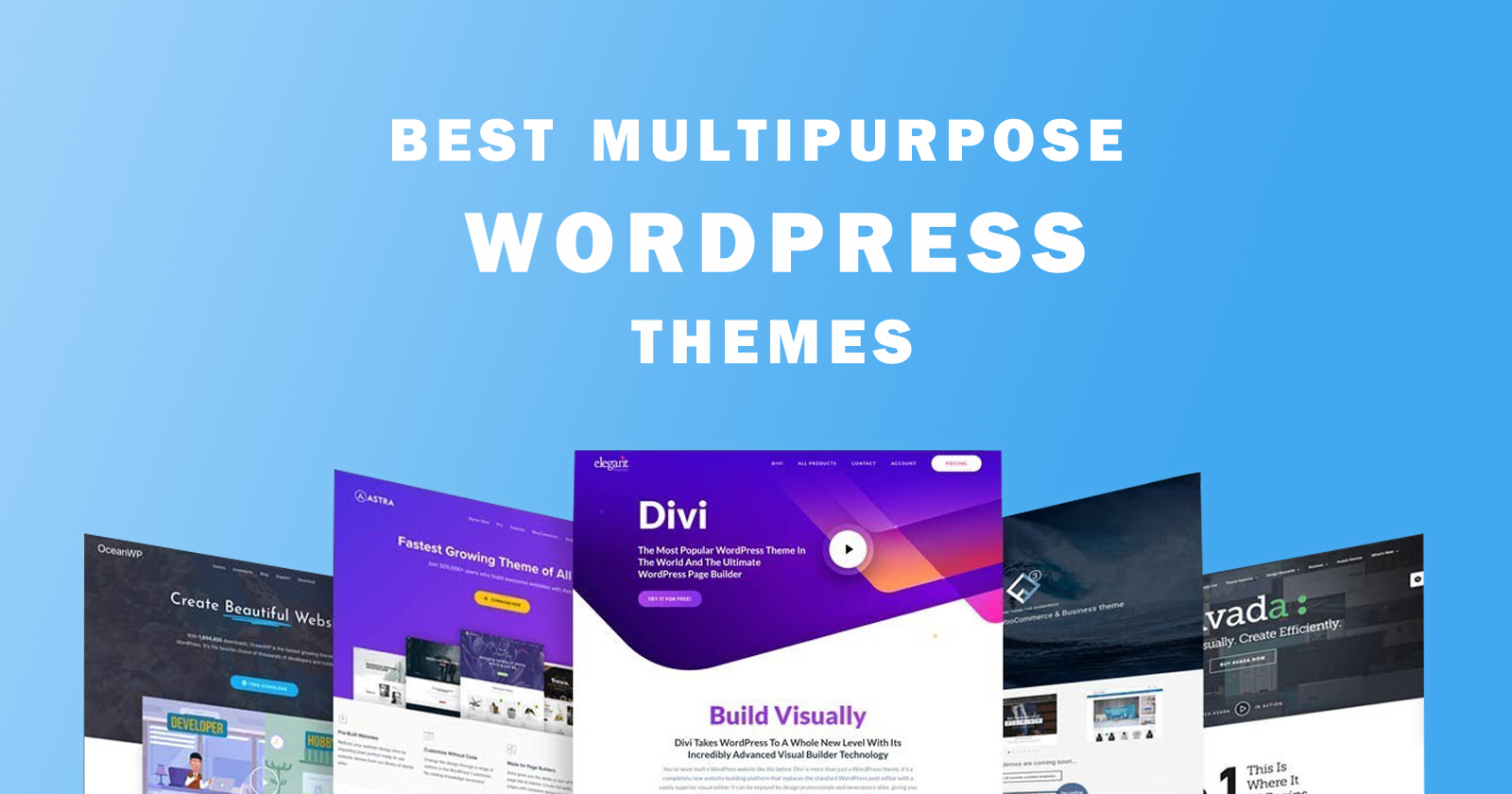 Best WordPress Multipurpose Themes