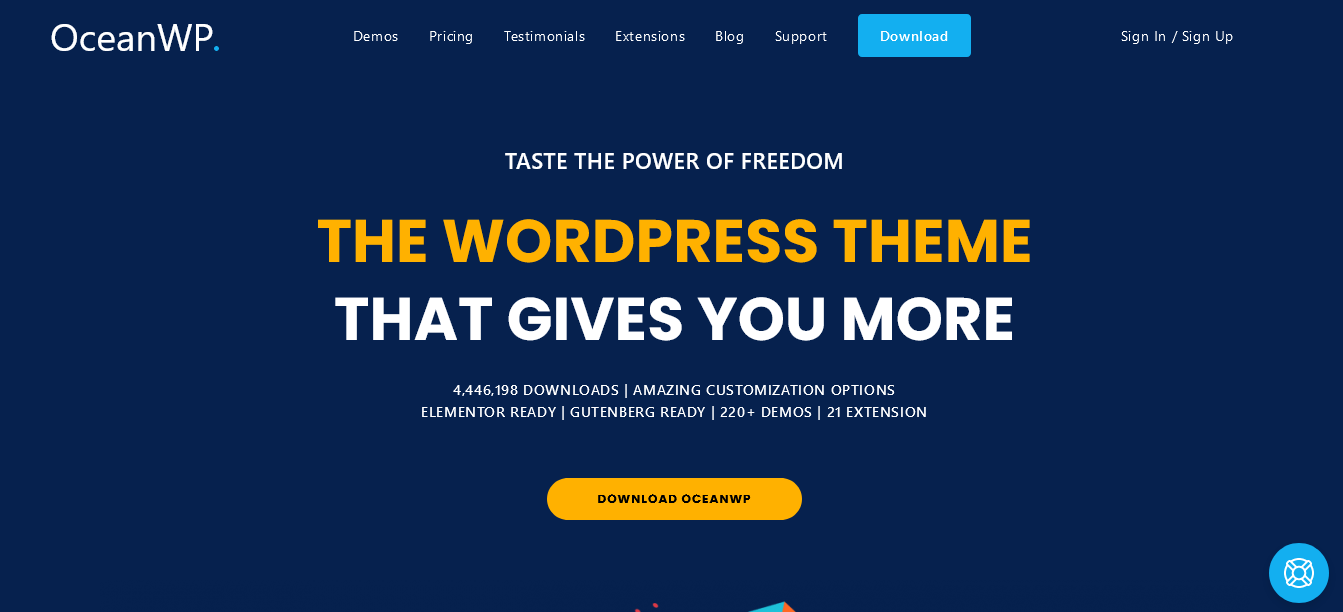Best WordPress Multipurpose OceanWP Theme
