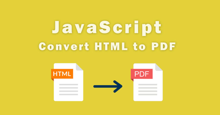 How to Convert Html to PDF using JavaScript?