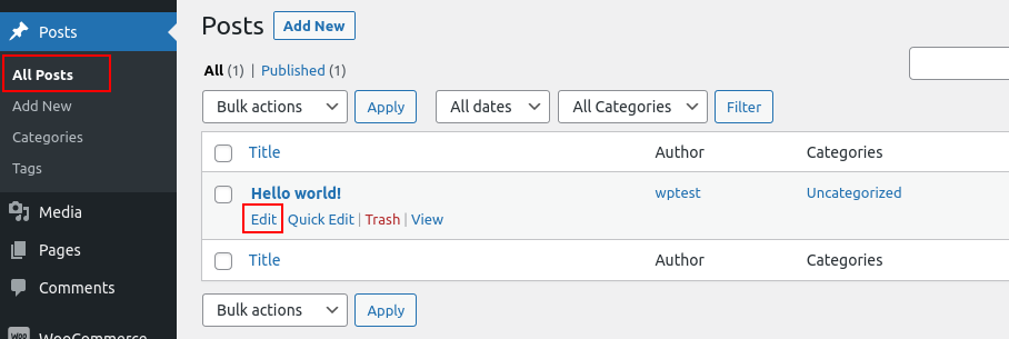 Disable comments on specific post