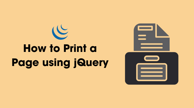 How to Print a Page using jQuery?